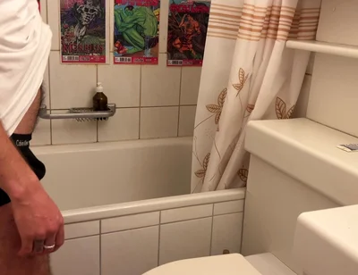 Colleague Showers with Straight Friend