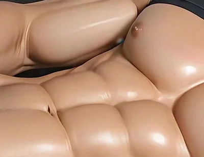 This Athletic Blonde Guy Jerking off in Lingerie Will Drive You Wild