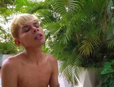 Michael Castle Invites Neighbor Marco Samuel Over for Pool Sex