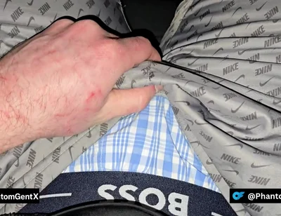 Muscular German Stepdaddy After Workout in Car - Horny Jerk off with Dirtytalk - Phantomgentx