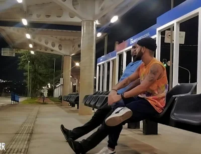 Cruising at the Bus Stop Driver and Passenger Video 1