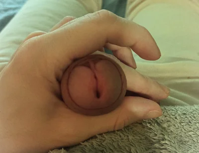 Guy Playing with His