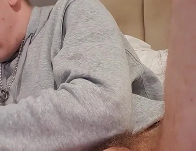 Skinny Lad Messing with Floppy Cock