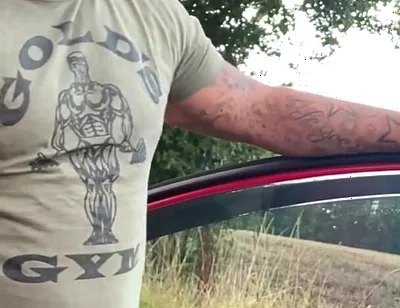 Horny Irish Fat Cock Gets His Dick Out and Cums Publicly