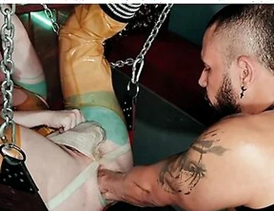 Thiago Boss Shoves His Arm Inside Sloppy Hole