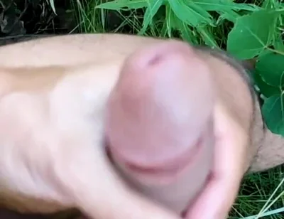 Solo in the Woods, Had to Cum