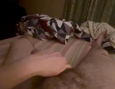 Playing with My Sloppy Wet Penis