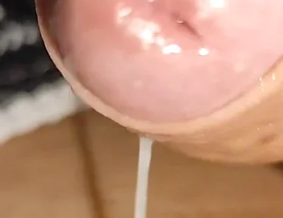 The Largest Production of Pre Cum in the World in a Single Sharpening.