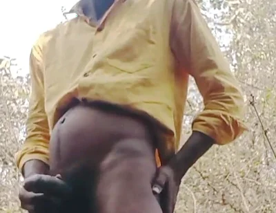 Rajesh Playboy 993 Outdoor Masturbating Big Cock and Cumming. Spanking Butt Stroking Cumshot