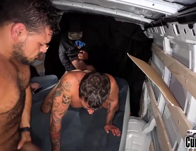 Cum Dump Van Gang Bang Interracial Gang Bang