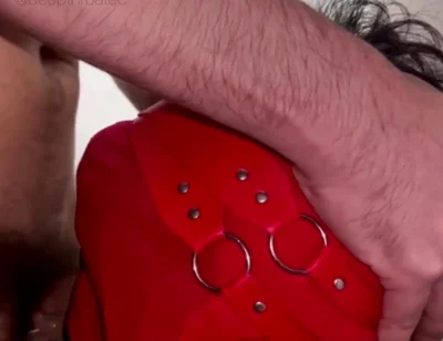 Submissive and Obedient Sucking His Cock