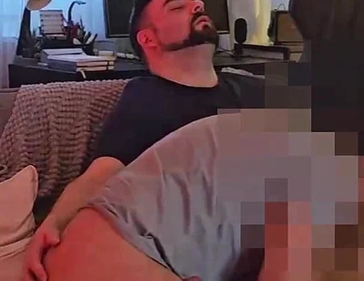 Big Dick Straight Turkish Buddy Get's More Comfortable - Mutual Jerk-off and Blowjob
