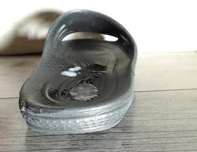 Thick Straight Cock Cums in Slippers