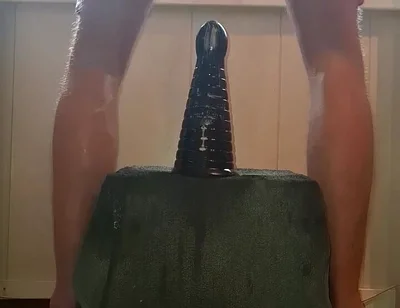 Solo Gay Male - Extreme Anal Destruction Huge Dildo's and Fisting
