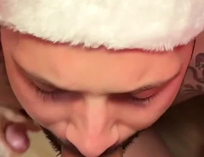 Christmas Gangbang: 3 Massive Cocks, 1 Hungry Hole (part 1)
