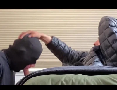 Latino thug cock sucking