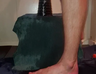 Solo Gay Twink - Piramid Dildo Ride