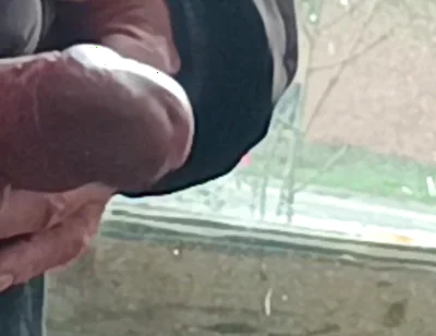 Masturbating and Cumming by the Window at Friend's House - Rockardglans