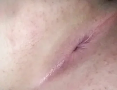Big-assed Femboy Squeezing His Ass