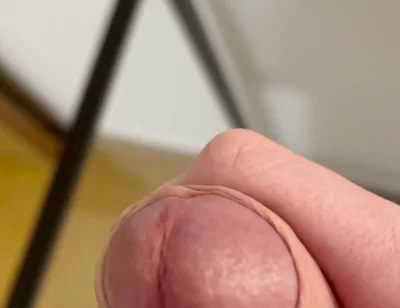 Fresh Cum on a Glass Table