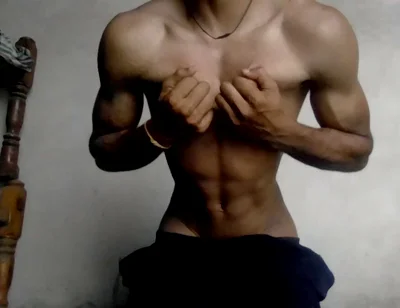 A Teen Boy Showing His Sexy Body