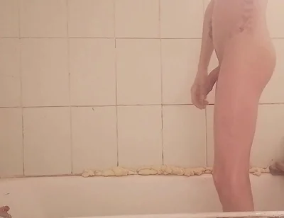 Guy Bathing