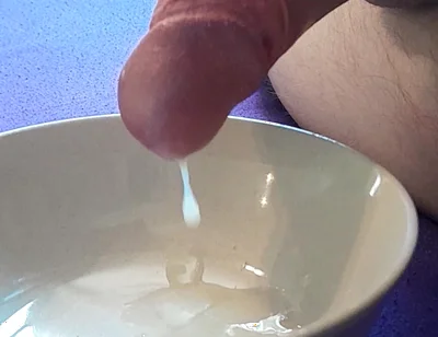 Young Ginger Uncut Dick Ruined Cum Floating