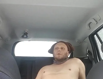 Back Seat of the Car in Parking Slot
