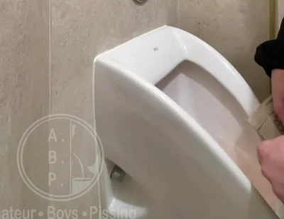 Caught the Guy Pissing in the Next Urinal