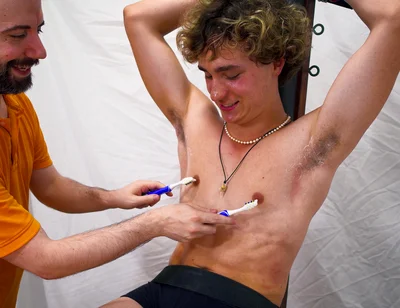 A Very Ticklish Straight Twink