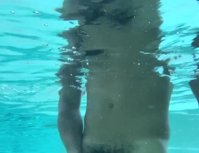 Underwater Cumshot