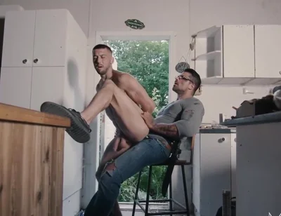 Rookie Cop Meets His Match In Roughed-up Captive - Ryan Bones And Shane Jackson
