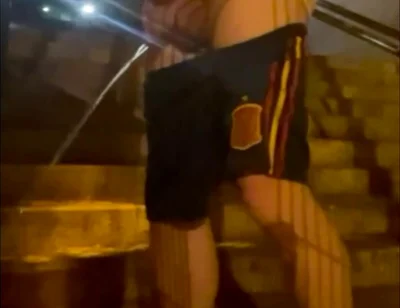 Compilation of Amateur Boys Pissing in the Street