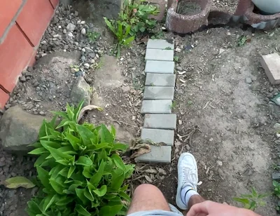 Risky! I Play on the Street with My Dick