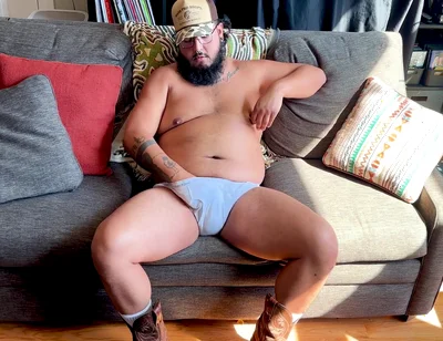 Sweaty Chub Boy Exposes Himself After Work