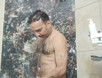 Indian Desi Man Sex and Show Shower Shoe and Masterbation