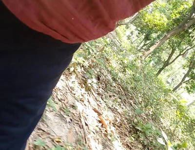 A Asian Boy in Forest Handjob Foking