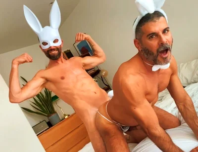 Easter Bunny Fuck with an Italian Hunk