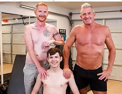 Cute Twink Stepson Dakota Lovell Takes Stepgrandpa And Stepdads Cocks At The Same Time