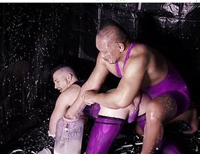 Muscular Asshole Gets Fed With Lots Of Milk With Axel Abysse And Rose Bud