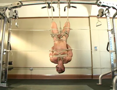 The Creepy Handyman Torments the Gym Stud