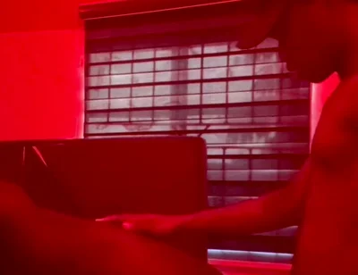 College Twink Friends Fuck After College Under Red Lights