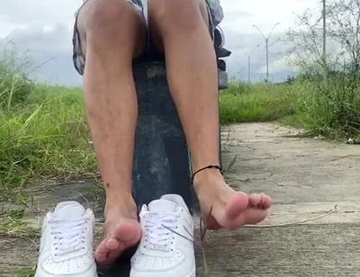 My Feet Are Your Religion. Pray with Your Mouth.