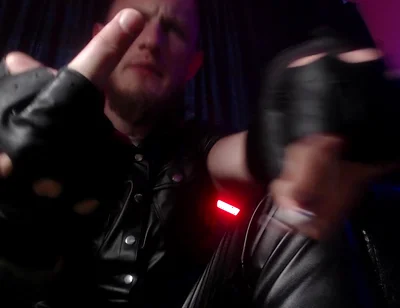 Alpha in Leather - Smoking Domination