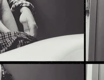 Young Virgin with Huge Cock Touches Herself for the First Time