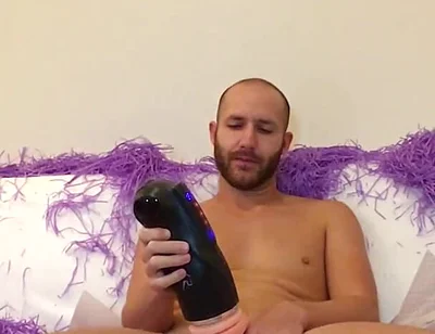 Fleshlight Machine on Couch