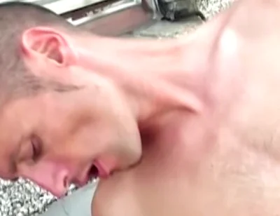 Bareback Rooftop Scene-4 Handsome Gay Man Enjoys His Neighbor's Ass on the Roof