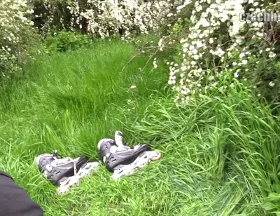 Czech Hunter - Twink Was Chilling in the Park and Craved Some Anal