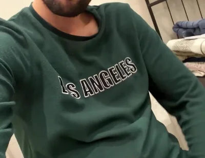 Hot Stepdaddy Jerking off in Bathroom