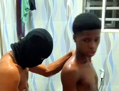 Young Boy Got Fucked in..bathroom, Livingroom and Kitchen